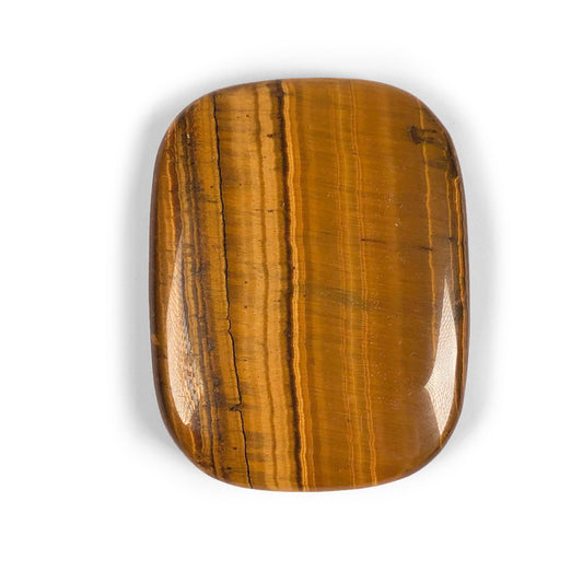 Golden Tigers Eye - Crystal Palm Stone