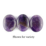 Amethyst - Crystal Palm Stone