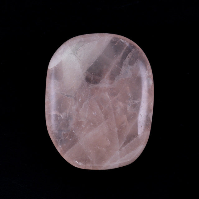 Rose Quartz - Crystal Palm Stone